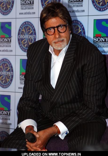 Amitabh Bachchan at Press Conference of Kaun Banega Crorepati